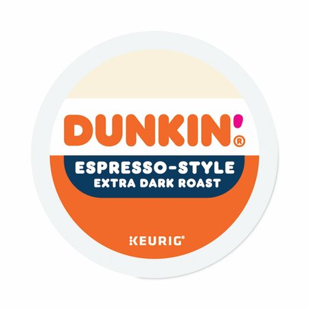 Dunkin K-Cup Pods, Espresso, PK22, 22PK 5000367616